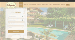 Desktop Screenshot of geringerhof.schenna.com