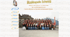 Desktop Screenshot of musikkapelle.schenna.com